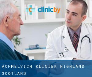 Achmelvich kliniek (Highland, Scotland)