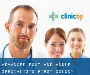 Advanced Foot and Ankle Specialists (First Colony)