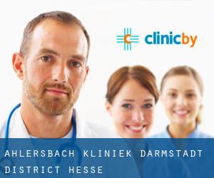 Ahlersbach kliniek (Darmstadt District, Hesse)