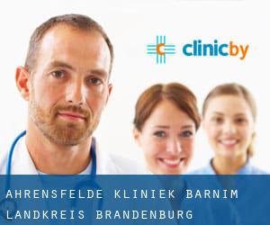 Ahrensfelde kliniek (Barnim Landkreis, Brandenburg)