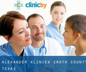 Alexander kliniek (Erath County, Texas)