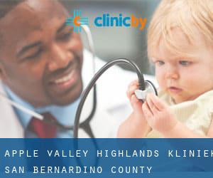 Apple Valley Highlands kliniek (San Bernardino County, California)