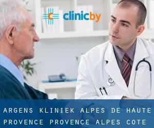 Argens kliniek (Alpes-de-Haute-Provence, Provence-Alpes-Côte d'Azur)