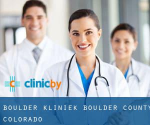 Boulder kliniek (Boulder County, Colorado)