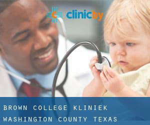 Brown College kliniek (Washington County, Texas)
