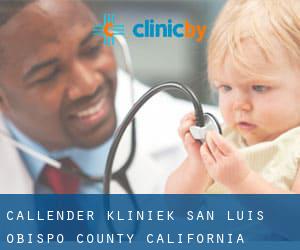 Callender kliniek (San Luis Obispo County, California)