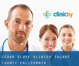 Cedar Slope kliniek (Tulare County, California)