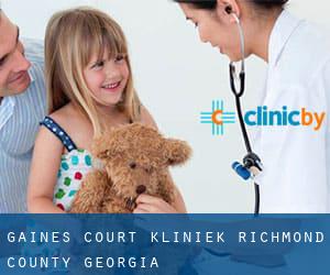Gaines Court kliniek (Richmond County, Georgia)
