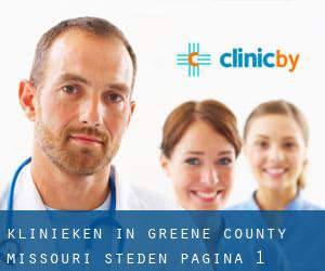 klinieken in Greene County Missouri (Steden) - pagina 1