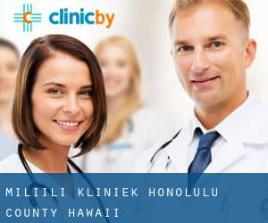 Mō‘ili‘ili kliniek (Honolulu County, Hawaii) Mō‘ili‘ili kliniek (Honolulu County, Hawaii)